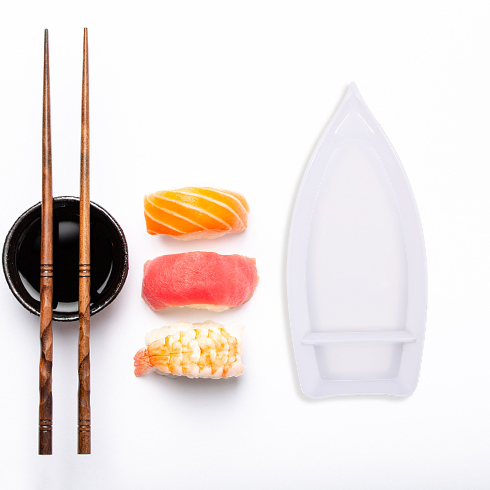 Japanese Food Lifestyle - Plato de sushi en forma de