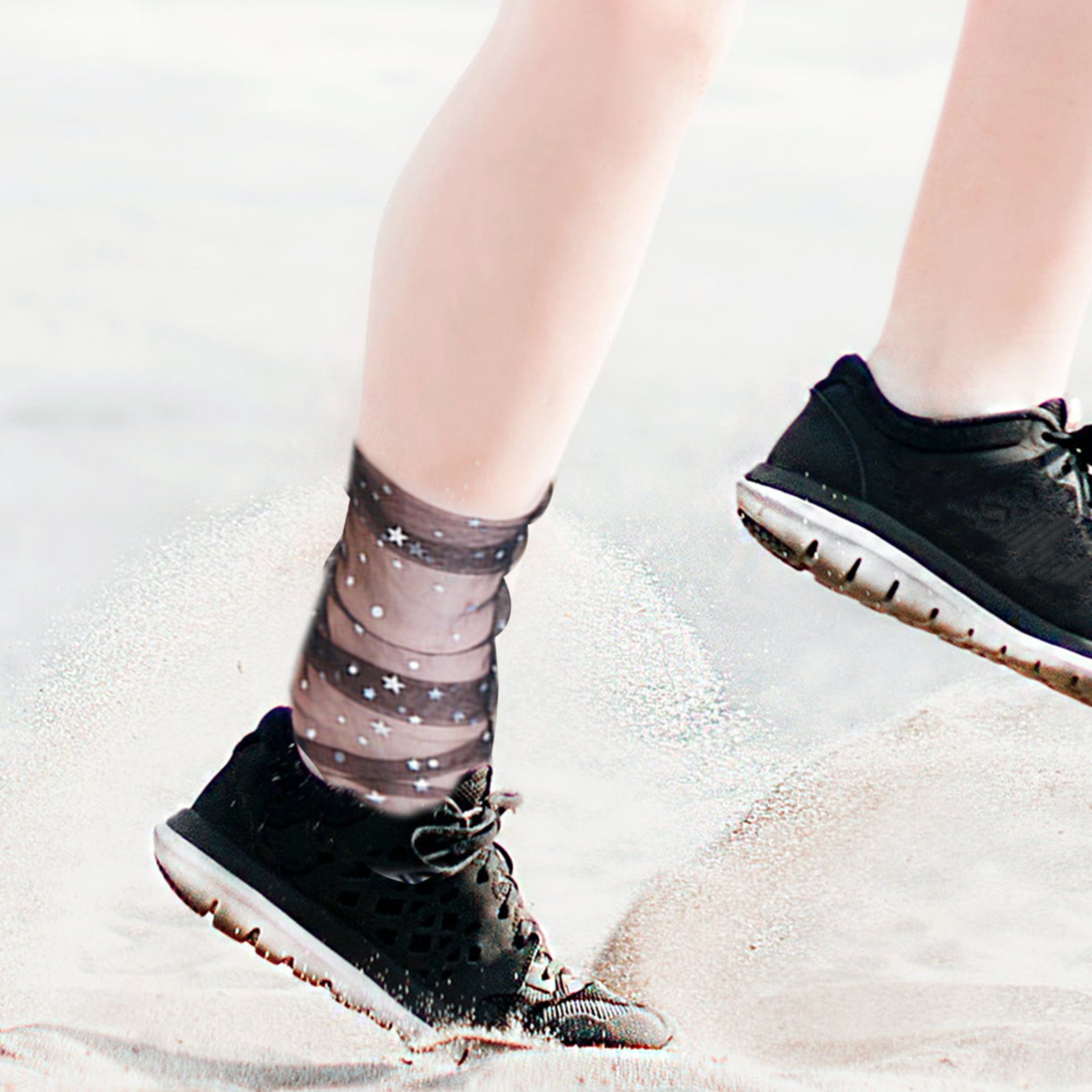 Japanese Daily Lifestyle - 3 pares de calcetines de malla