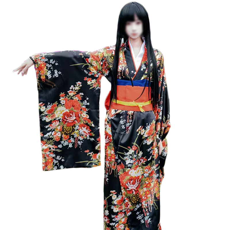 Disfraz de Anime Jigoku Shoujo - Kimono Yukata Cotton reseña y precio