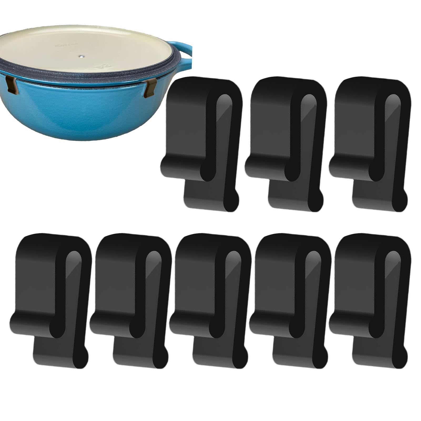 Clips protectores de silicona  - Cast Iron Tetsubin reseña y precio