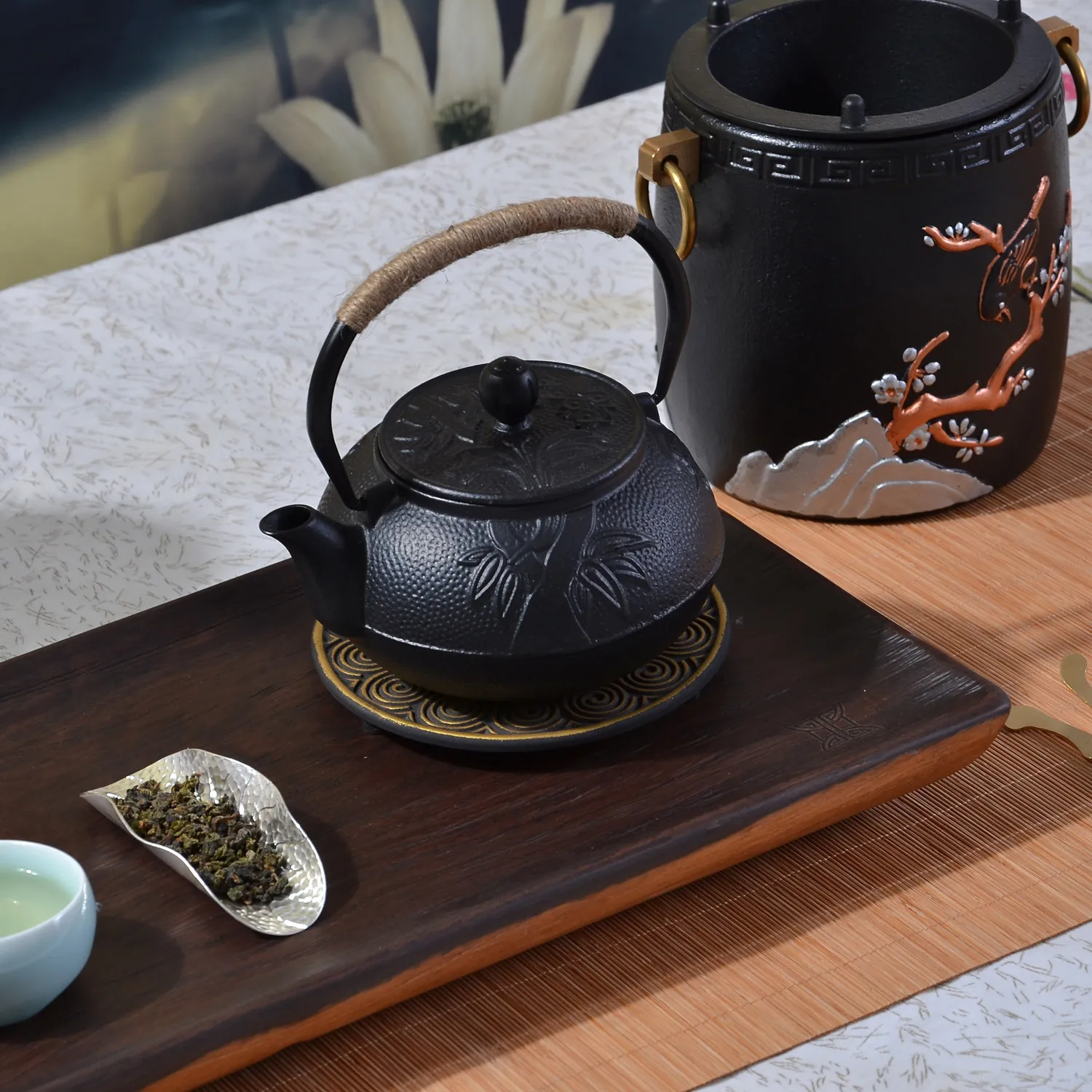 Tetera japonesa de hierro fund - Cast Iron Tetsubin reseña y precio